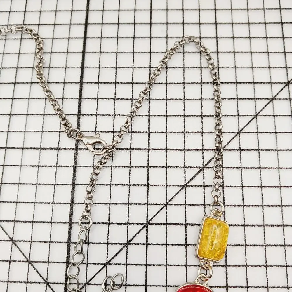 Necklace Pendant Statement 18